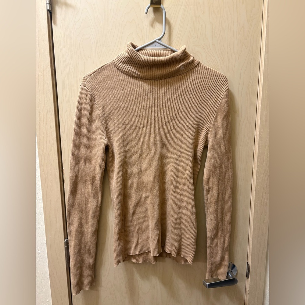 Ralph Lauren Tan Turtleneck Sweater